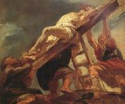Peter Paul Rubens The Raising of the Cross (mk05) Sweden oil painting artist